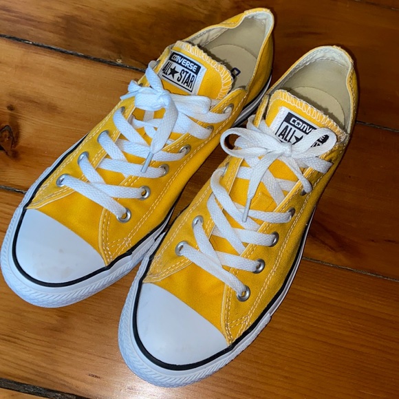 Converse Shoes - Yellow Converse